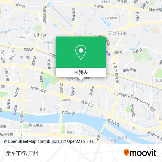 棠东车行地图