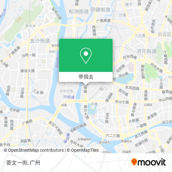 荟文一街地图