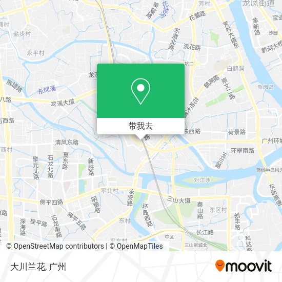 大川兰花地图