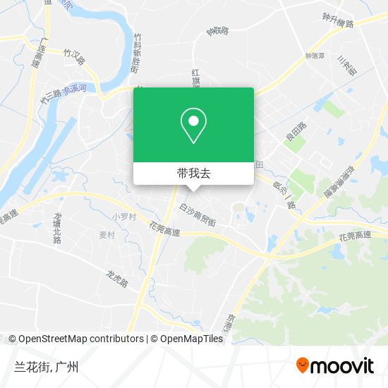 兰花街地图
