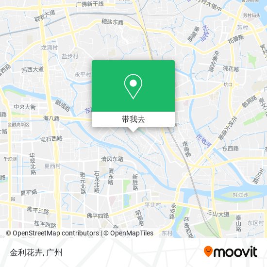 金利花卉地图