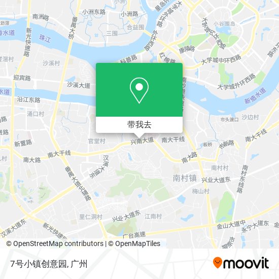 7号小镇创意园地图