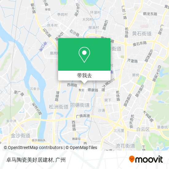 卓马陶瓷美好居建材地图