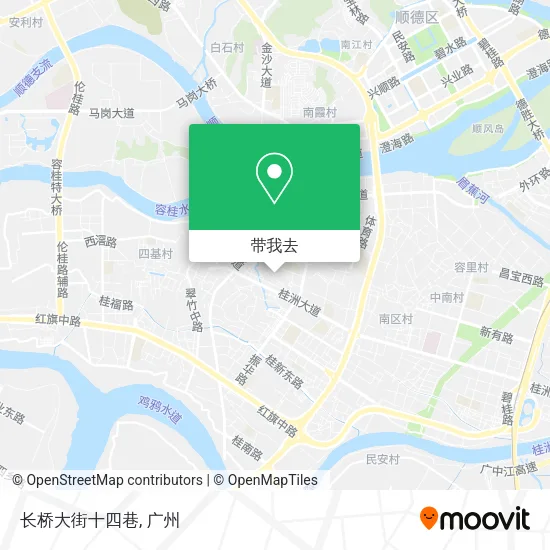长桥大街十四巷地图