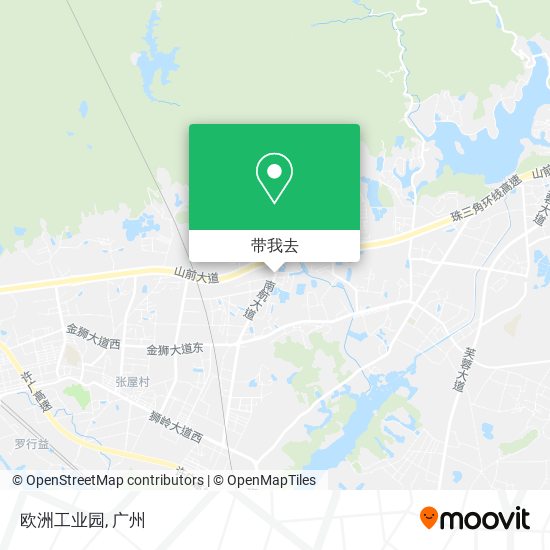 欧洲工业园地图