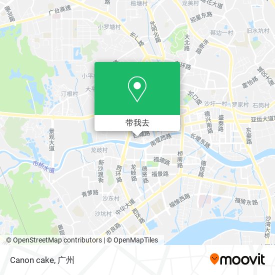 Canon cake地图
