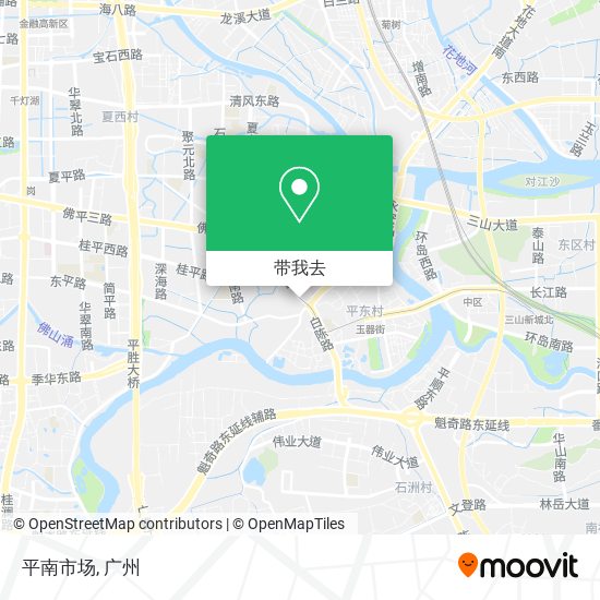 平南市场地图
