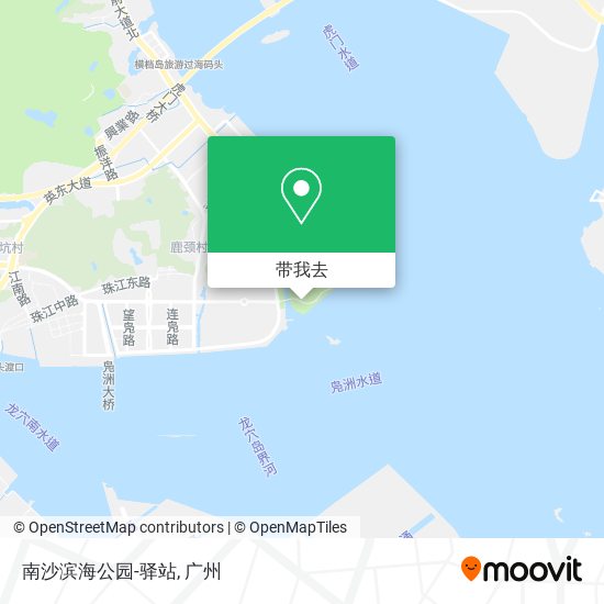 南沙滨海公园-驿站地图