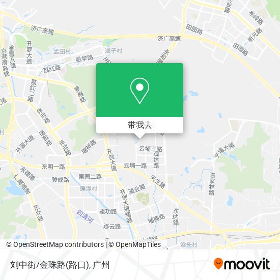 刘中街/金珠路(路口)地图