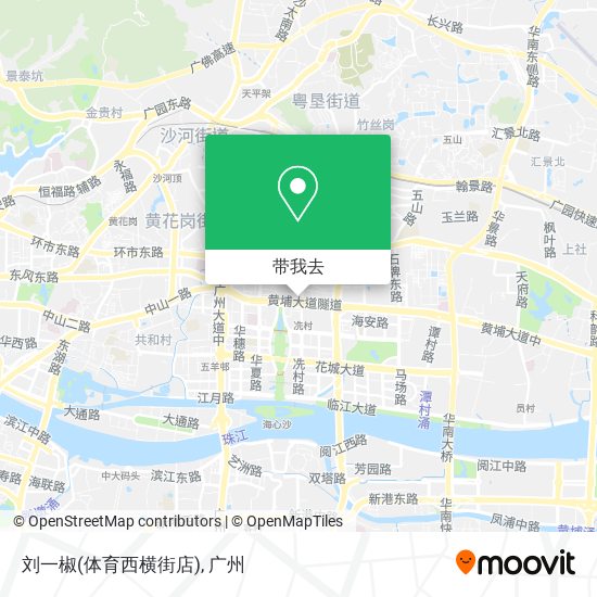 刘一椒(体育西横街店)地图