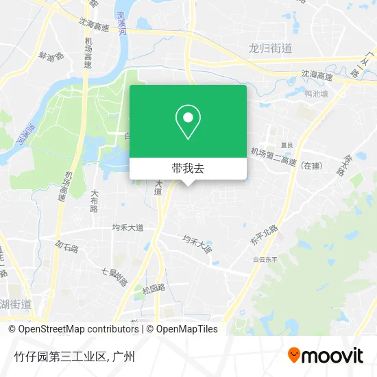 竹仔园第三工业区地图