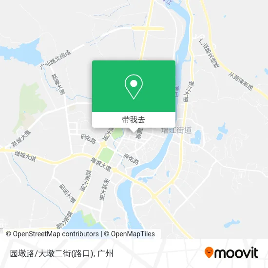 园墩路/大墩二街(路口)地图