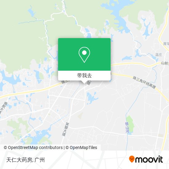 天仁大药房地图