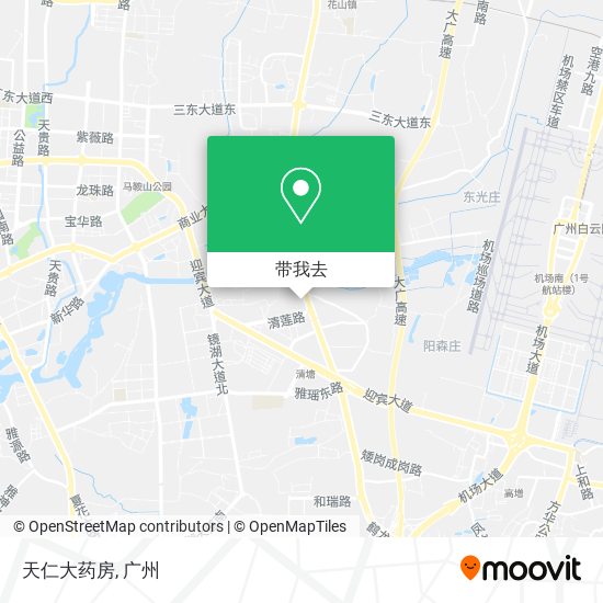 天仁大药房地图
