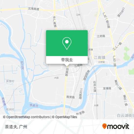 茶道夫地图