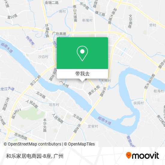 和乐家居电商园-8座地图