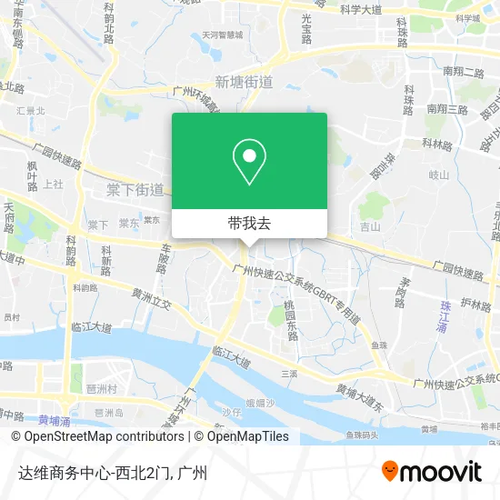达维商务中心-西北2门地图