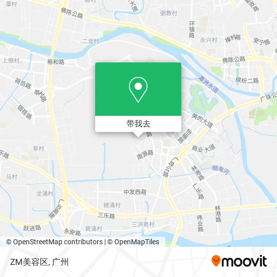 ZM美容区地图