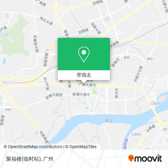 聚福楼(临时站)地图