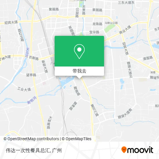 伟达一次性餐具总汇地图