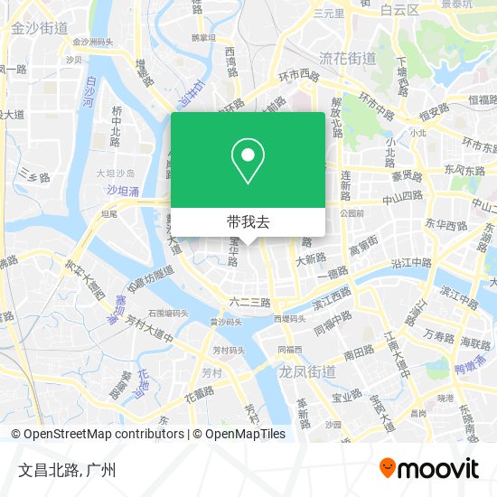 文昌北路地图