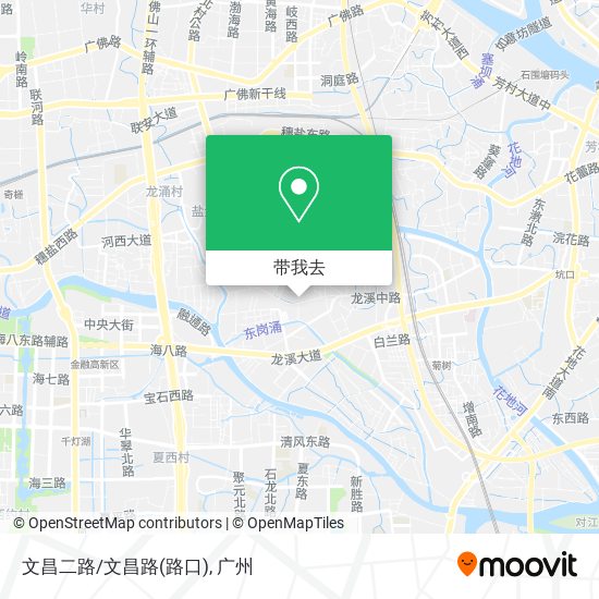 文昌二路/文昌路(路口)地图
