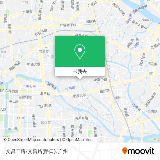 文昌二路/文昌路(路口)地图