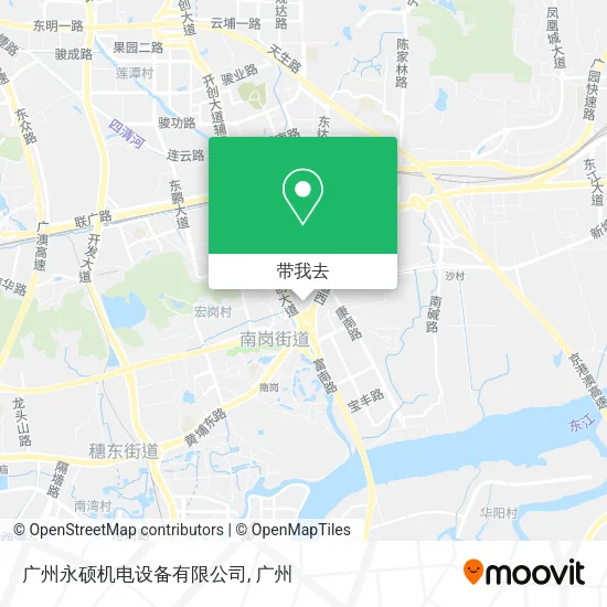 广州永硕机电设备有限公司地图