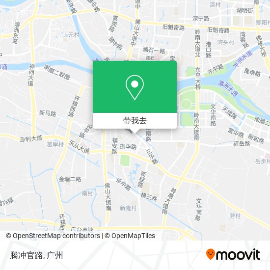 腾冲官路地图