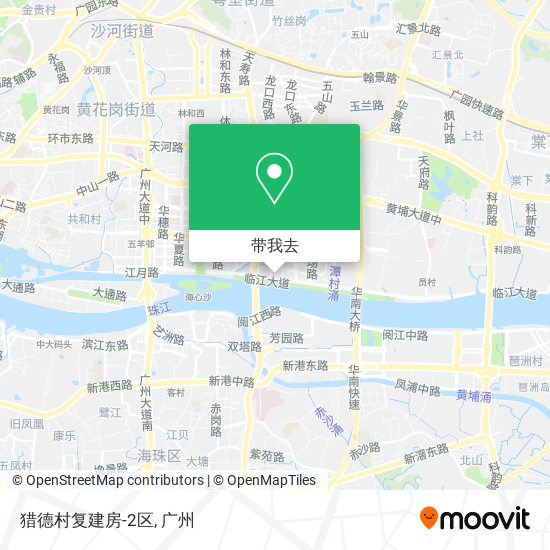 猎德村复建房-2区地图