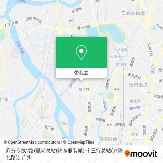 商务专线2路(凰岗总站(锦东服装城)-十三行总站(兴隆北路))地图