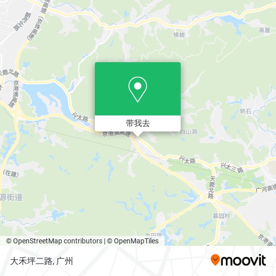 大禾坪二路地图