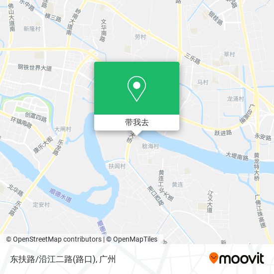 东扶路/沿江二路(路口)地图