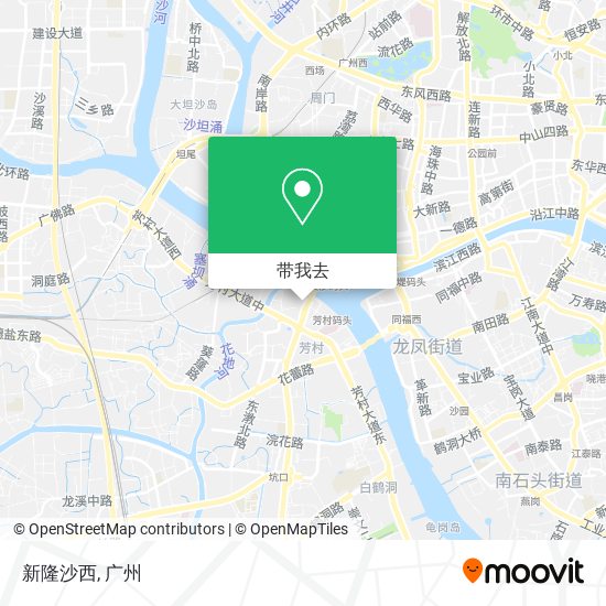 新隆沙西地图