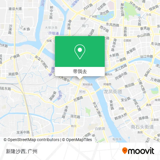 新隆沙西地图