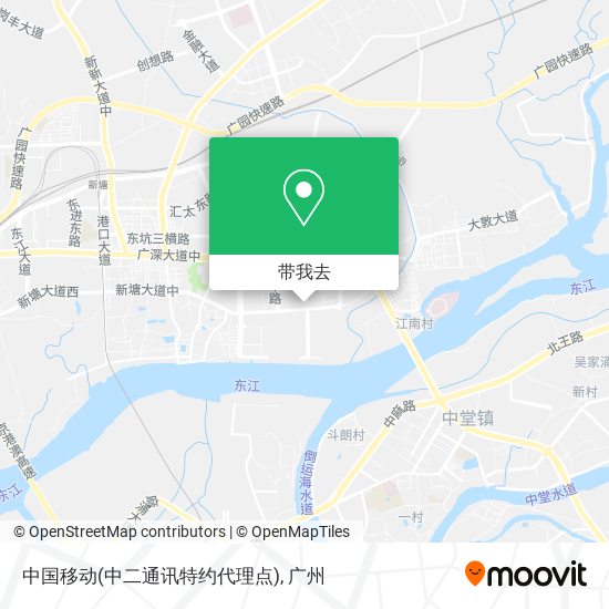 中国移动(中二通讯特约代理点)地图