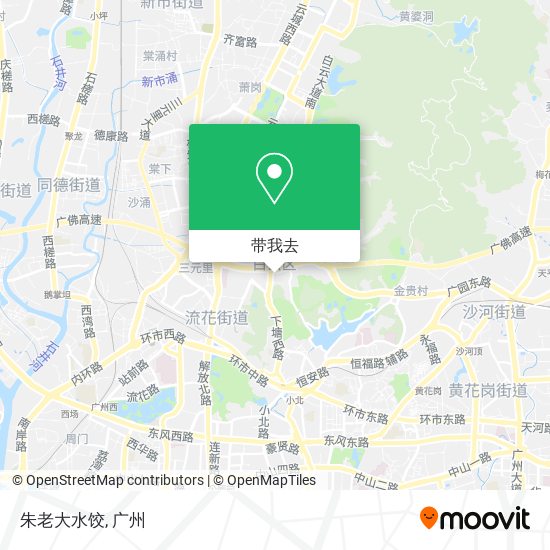 朱老大水饺地图