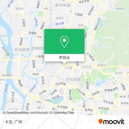 卡宾地图
