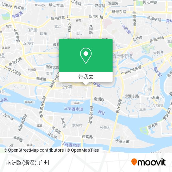 南洲路(沥滘)地图
