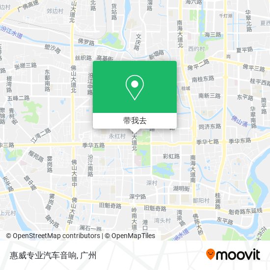 惠威专业汽车音响地图