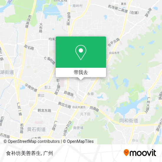 食补坊美善养生地图