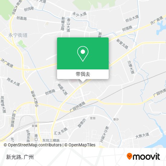 新光路地图