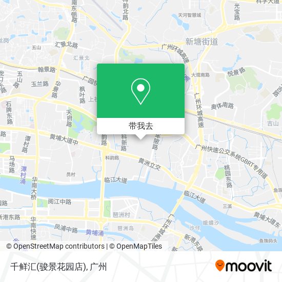千鲜汇(骏景花园店)地图