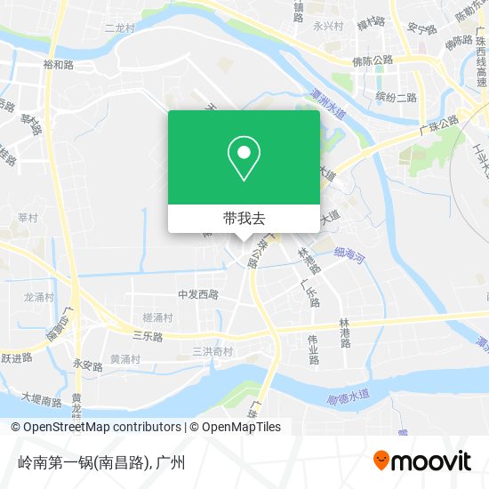 岭南第一锅(南昌路)地图
