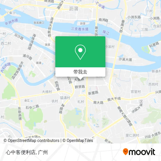 心中客便利店地图