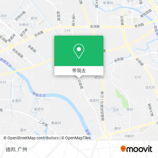 德邦地图