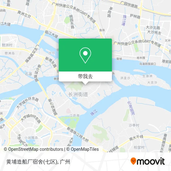 黄埔造船厂宿舍(七区)地图