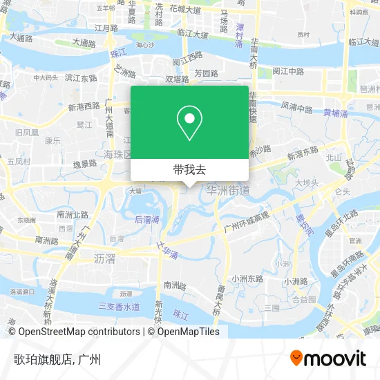 歌珀旗舰店地图