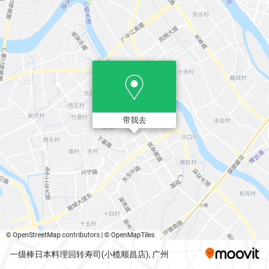 一级棒日本料理回转寿司(小榄顺昌店)地图