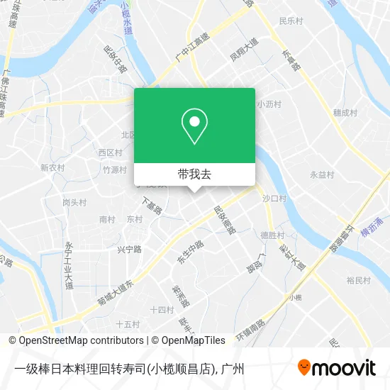 一级棒日本料理回转寿司(小榄顺昌店)地图